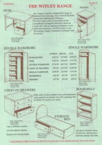 Witley Jones school furniture range