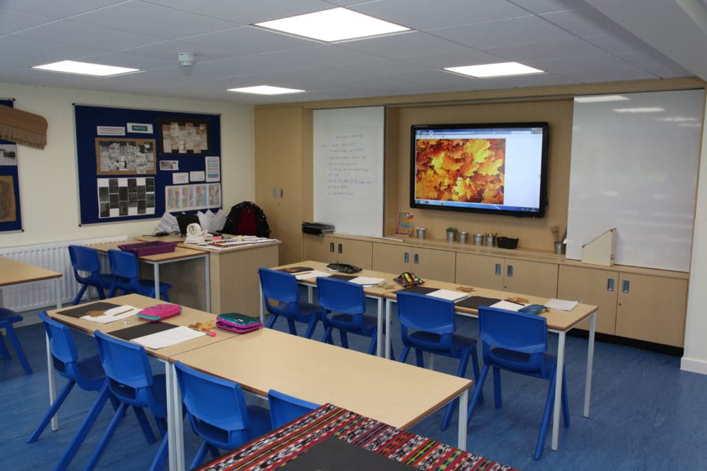 Swanbourne House School classroom furniture