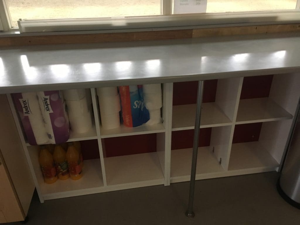 Under counter lockers