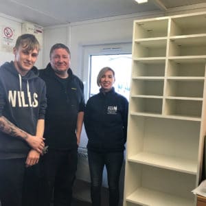 Cotswold RDA bespoke shelving