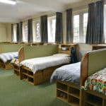 Beds in Bishop's Stortford College bedroom