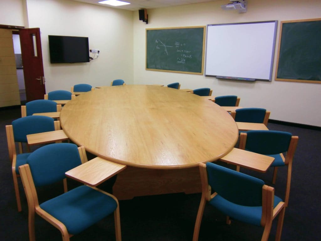Harrow School classroom furniture