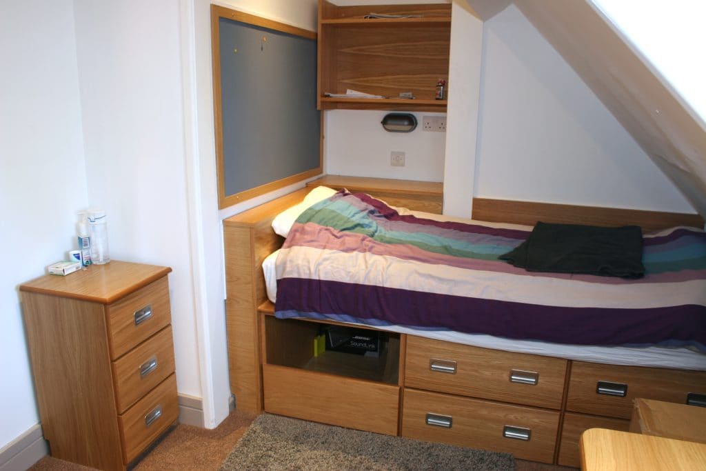 Marlborough College bedroom boarding accomodation