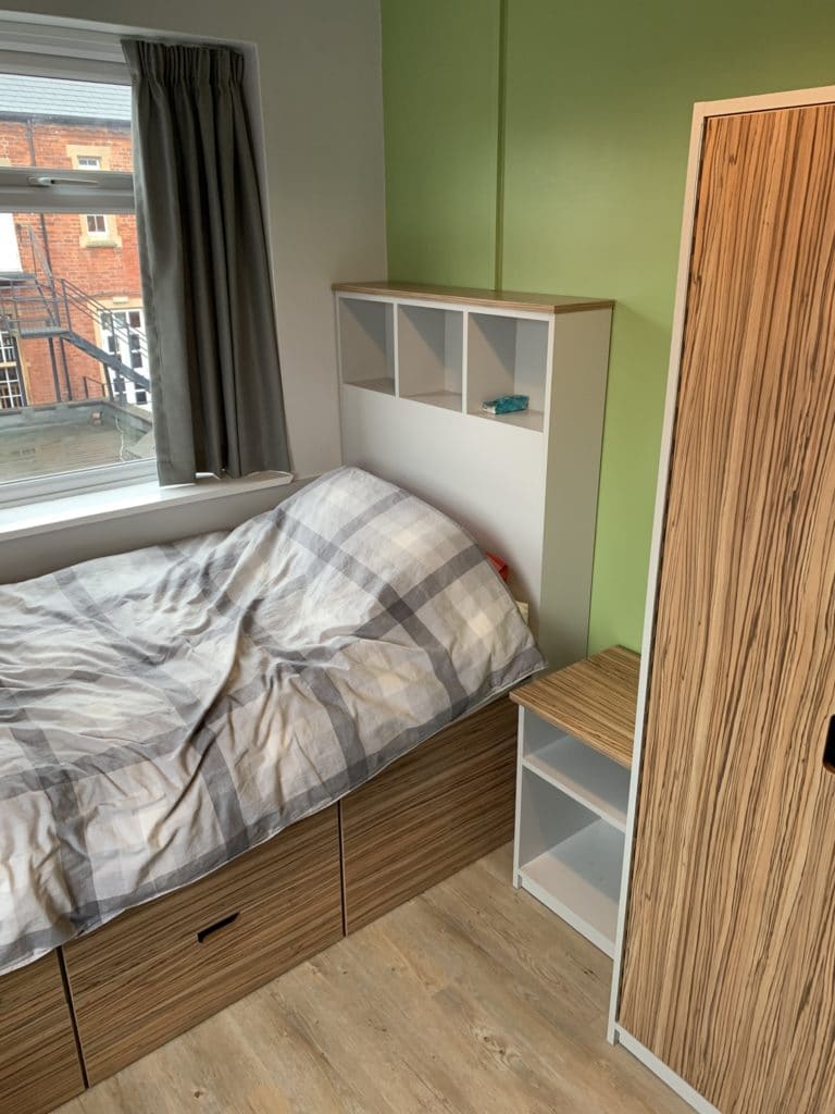 Trent College bedroom accomodation furniture