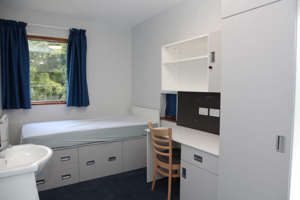 Woldingham School bedroom boarding furniture
