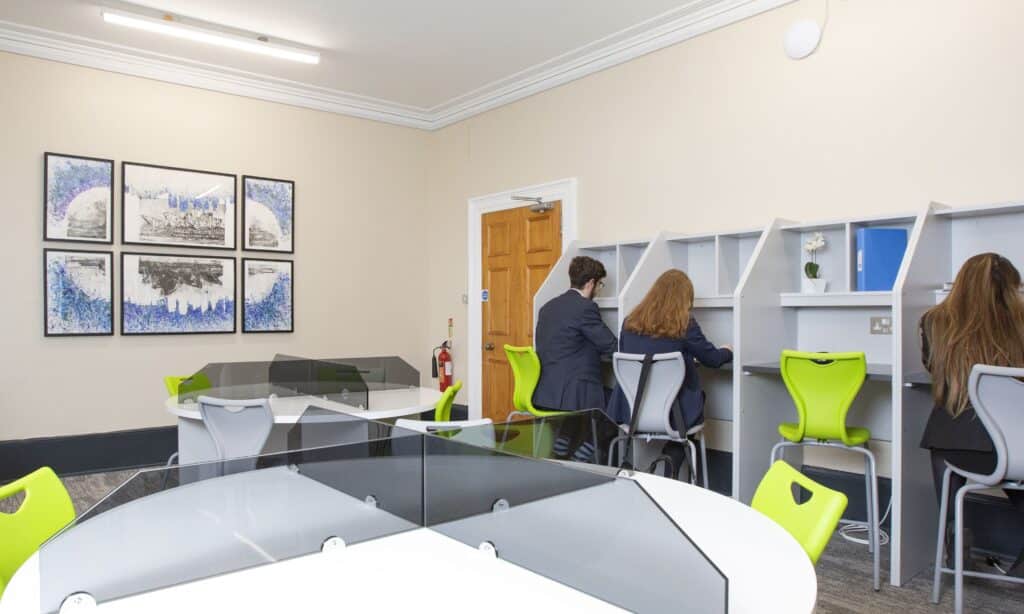 Rendcomb College Sixth Form Work Space