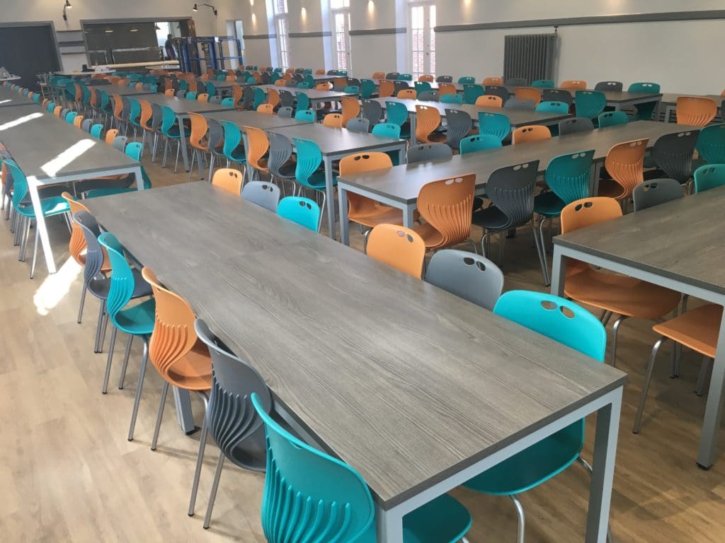 Blue Coat School Dining Furniture