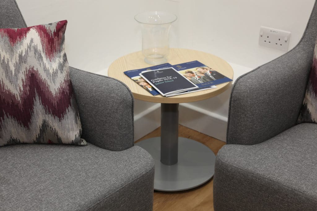 Epsom College Chairs Close Up