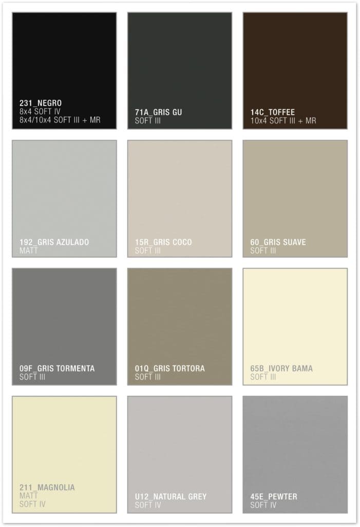 Melamine Laminate Colours