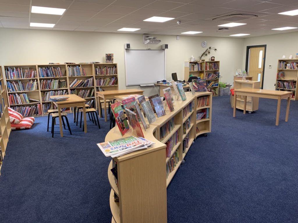 St Andrews, Woking Library Furniture