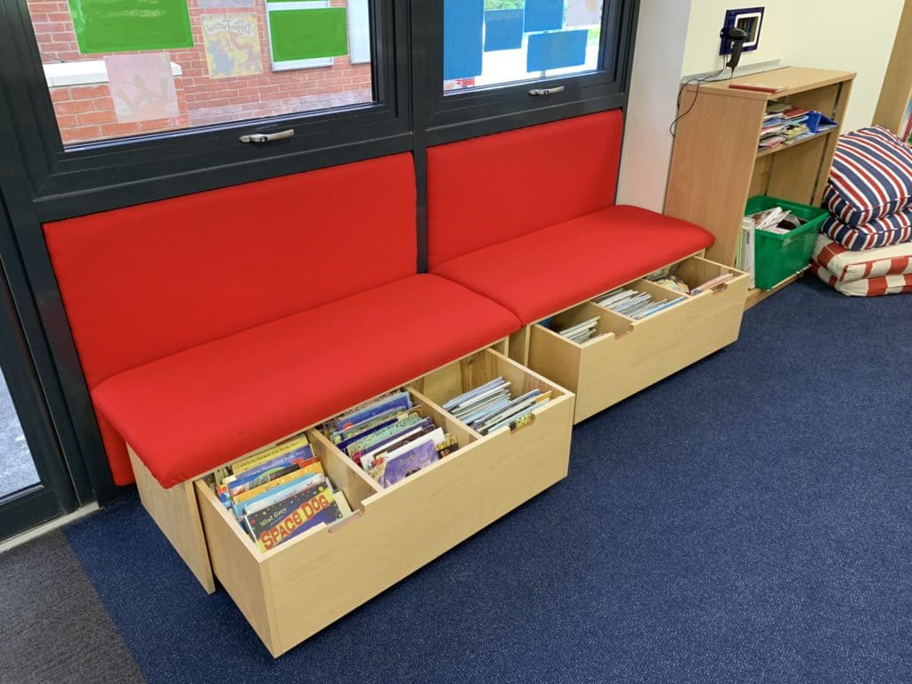 St Andrews, Woking Library Furniture