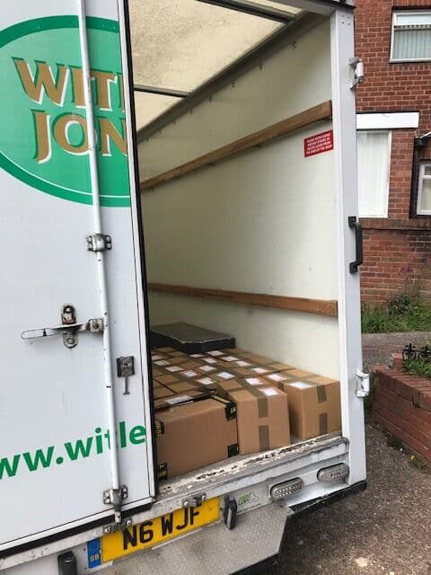 Witley Jones Furniture volunteer at Worcestershire foodbanks to help community