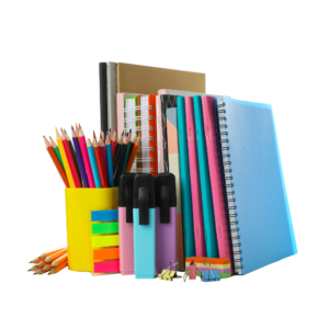 Pencils, Excercise Books And Other School Supplies