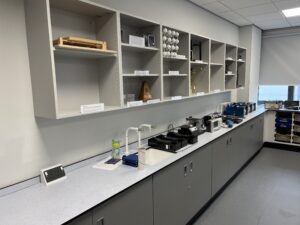 Kings Ed Bath Science Lab storage