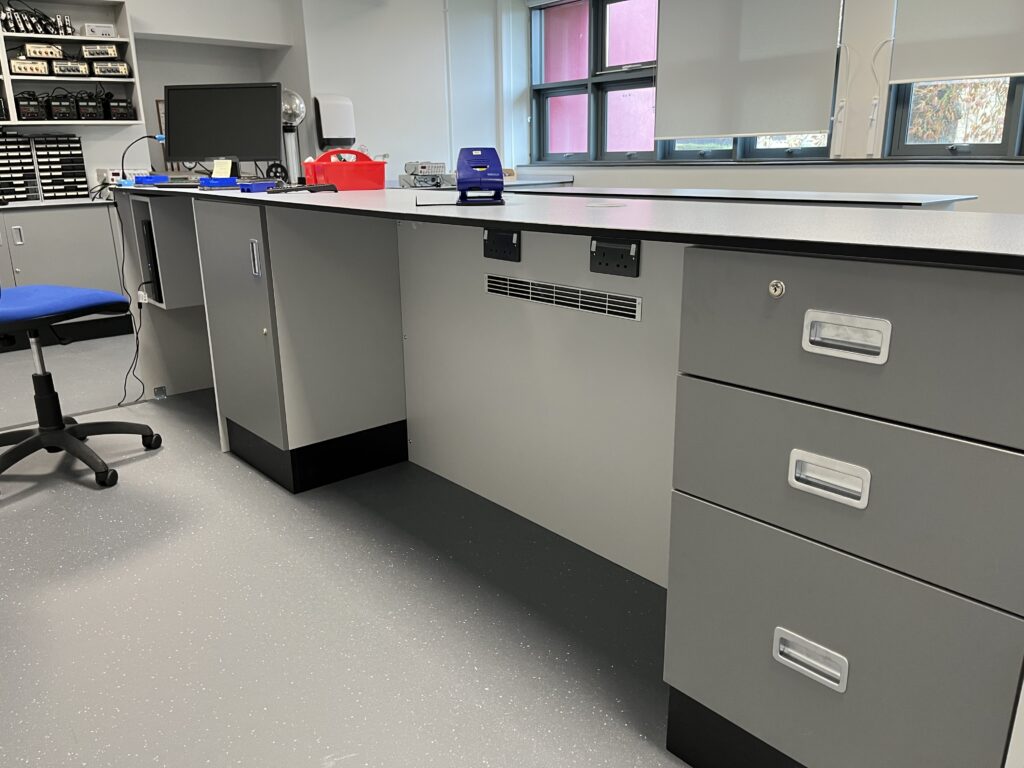 Science laboratories at King Edwards School Bath