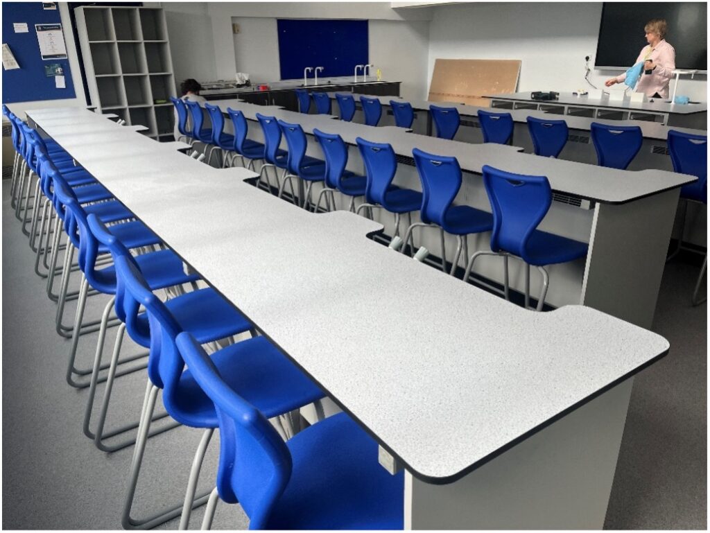 Science lab project at Ark Alexandra Academy