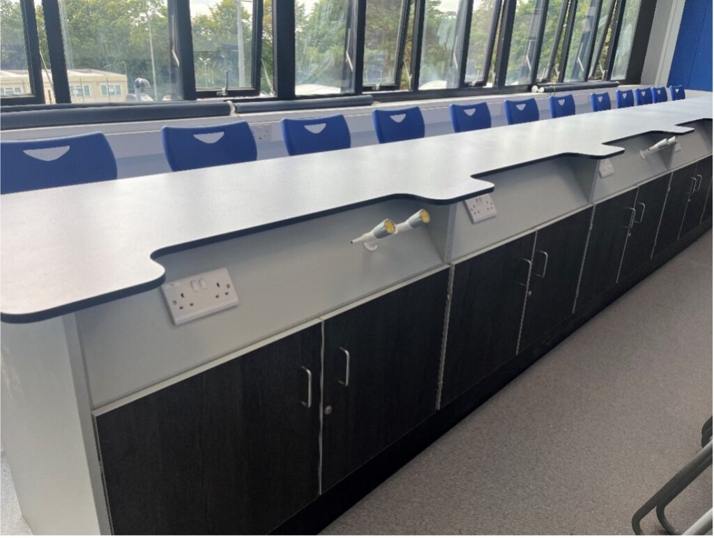 Bespoke School Science laboratory