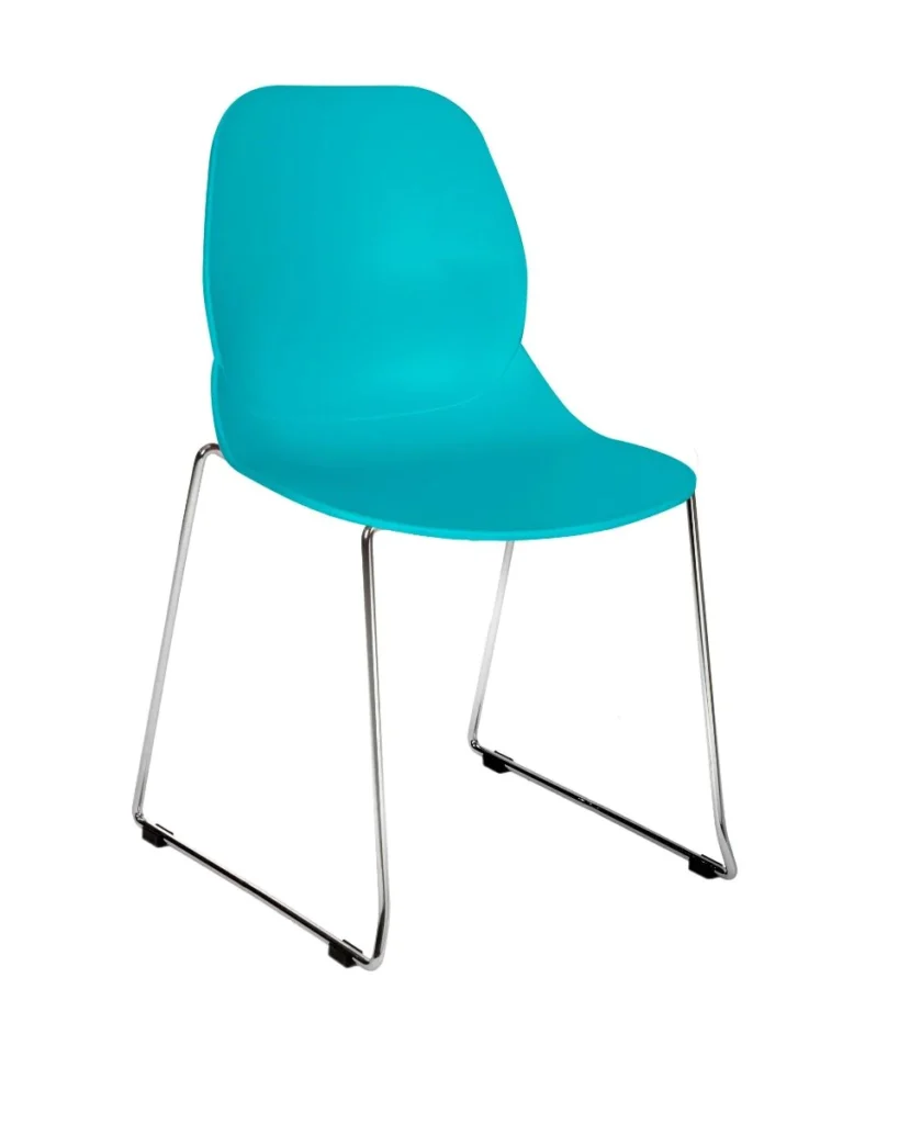 shoreditch side chair turquoise e frame 360030t copy