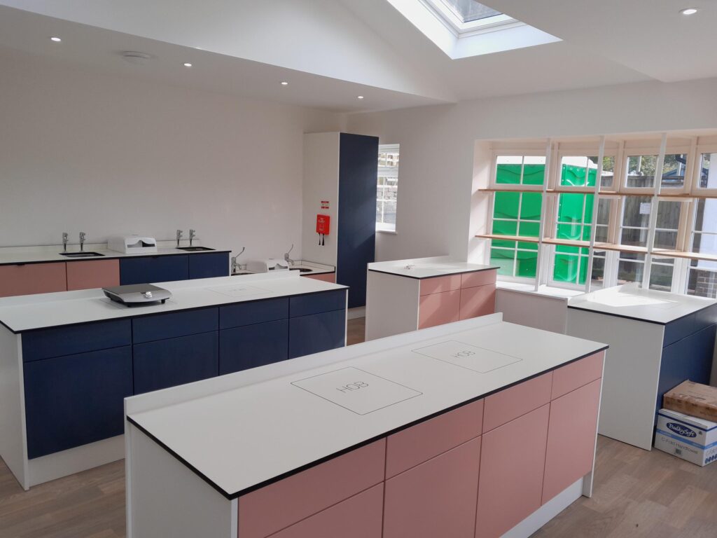 Lancing College Food Tech Classroom Witley Jones Furniture 2