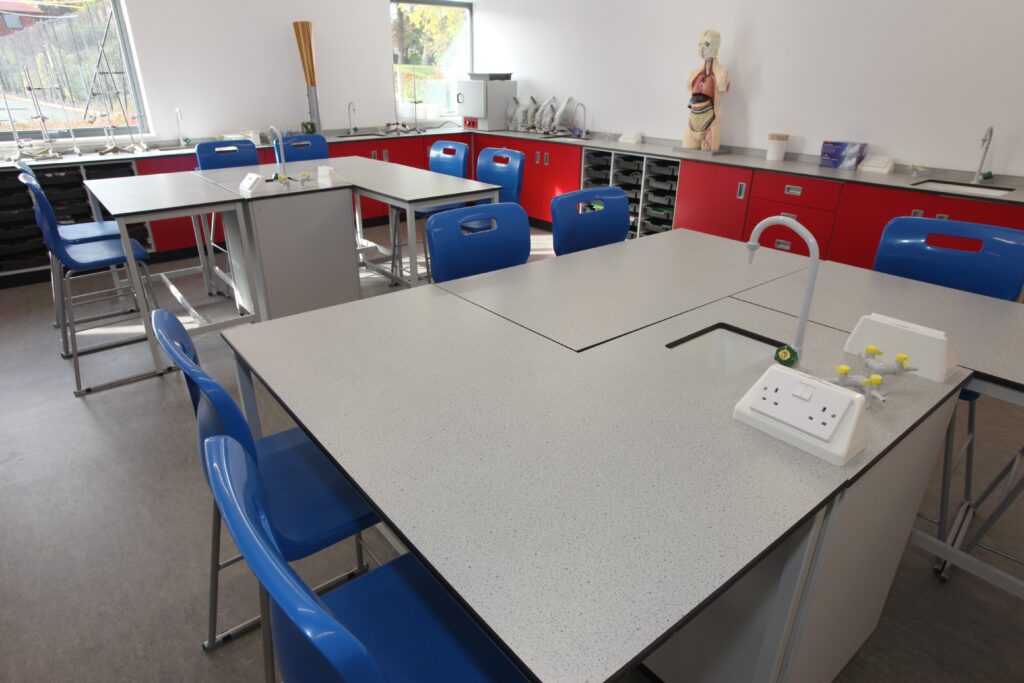 Oswestry School Science Lab Witley Jones
