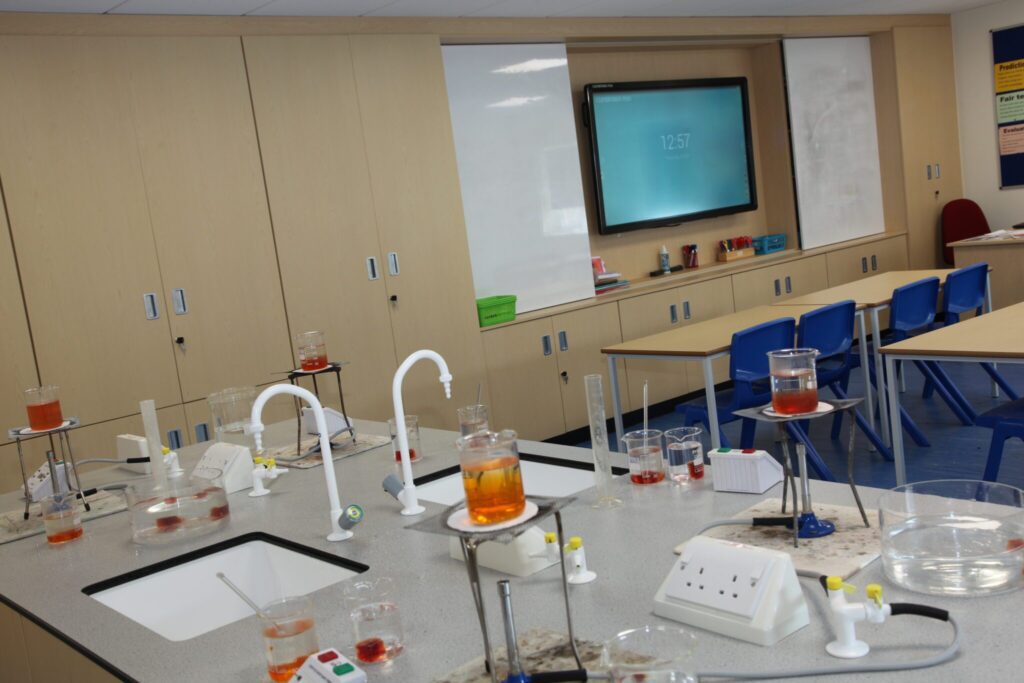 Swanbourne House School Science Lab